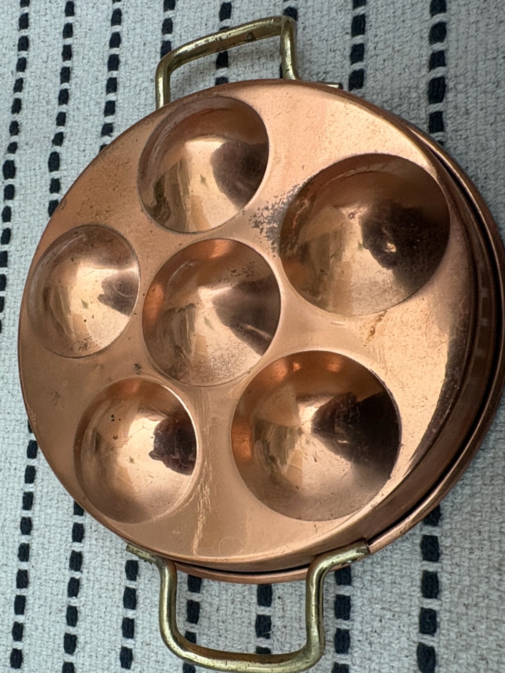 Vintage copper Cookware or decorative Pan